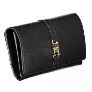 Tommy Hilfiger Black Polyethylene Women Wallet