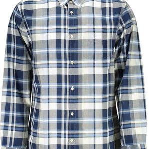 Gant Blue Cotton Men Shirt