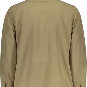 Chaqueta deportiva de manga larga en beige elegante de Gant