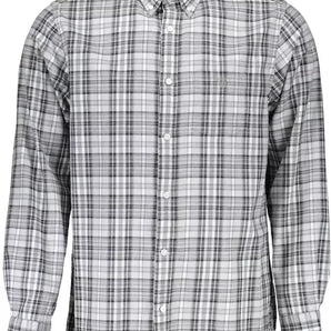 Gant Gray Cotton Men Shirt