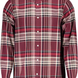 Gant Red Cotton Men Shirt