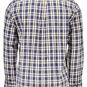 Gant Blue Cotton Men Shirt