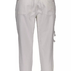 Guess Jeans White Cotton Women Jeans