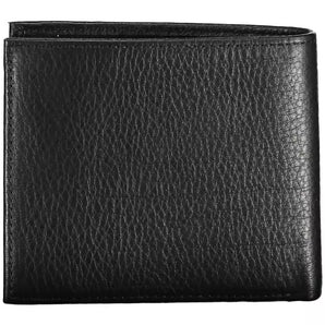 Tommy Hilfiger Black Leather Men Wallet