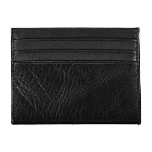 Tommy Hilfiger Black Leather Men Wallet