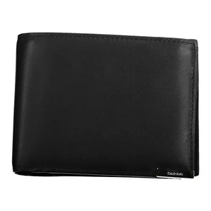 Calvin Klein Black Leather Men Wallet