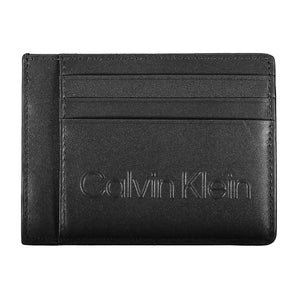 Calvin Klein Black Polyethylene Men Wallet