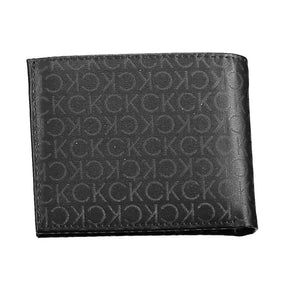 Calvin Klein Black Polyester Men Wallet