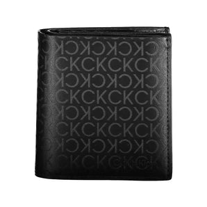 Calvin Klein Black Polyester Men Wallet