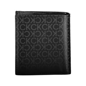 Calvin Klein Black Polyester Men Wallet