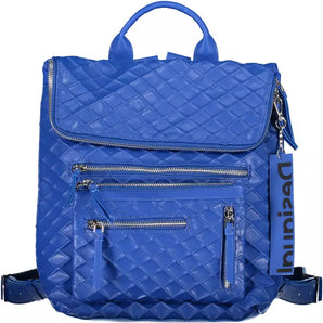 Desigual Blue Polyethylene Women Backpack