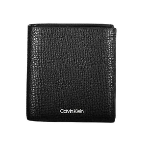 Calvin Klein Black Leather Men Wallet