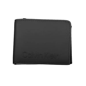 Calvin Klein Black Leather Men Wallet