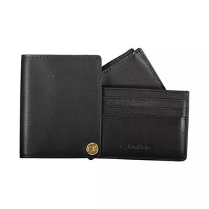 Calvin Klein Black Leather Men Wallet