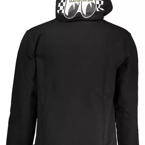 Vans Sleek sudadera negra de manga larga con capucha