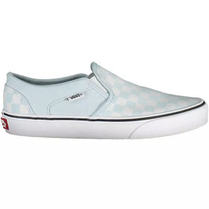 Zapatillas deportivas Vans Chic en azul claro con detalle de logotipo