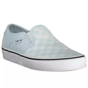 Zapatillas deportivas Vans Chic en azul claro con detalle de logotipo