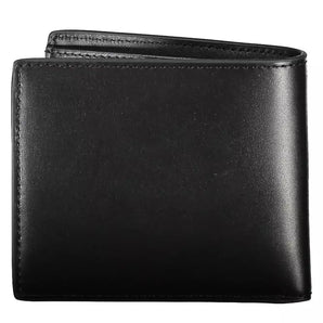 Tommy Hilfiger Black Leather Men Wallet