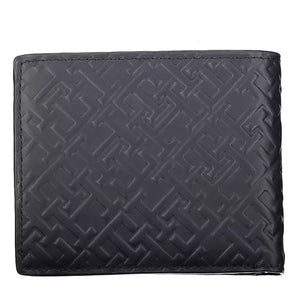 Tommy Hilfiger Blue Leather Men Wallet