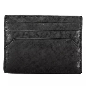 Tommy Hilfiger Black Leather Men Wallet