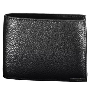 Calvin Klein Black Leather Mens Wallet