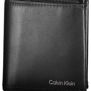 Calvin Klein Black Leather Men Wallet