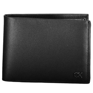 Calvin Klein Black Leather Men Wallet