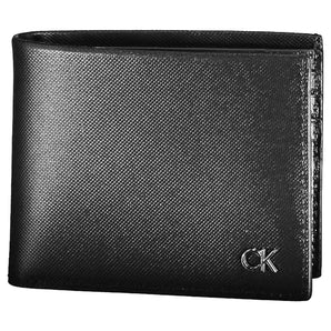 Calvin Klein Black Leather Men Wallet