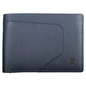 Piquadro Blue Leather Men Wallet