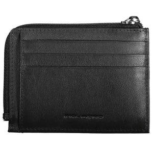 Piquadro Black Leather Men Wallet