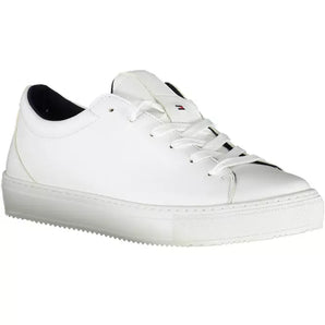 Tommy Hilfiger White Synthetic Women Sneaker