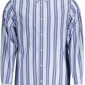 Gant Light Blue Cotton Men Shirt