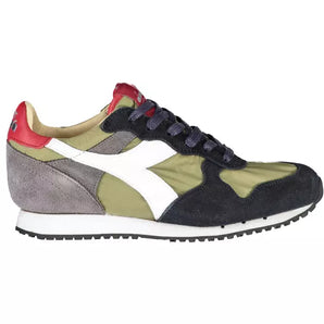 Diadora Green Leather Women Sneaker