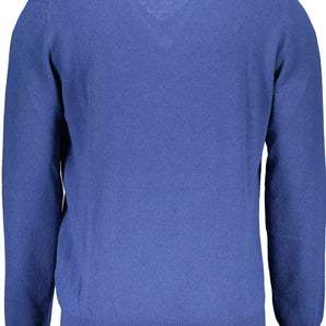 Harmont & Blaine Blue Wool Men Sweater