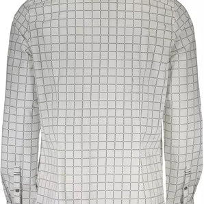 Calvin Klein White Cotton Men Shirt