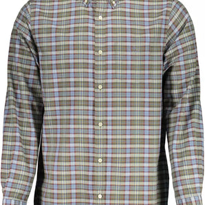 Gant Green Cotton Men Shirt