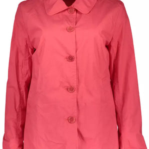 Gant Red Cotton Women Jacket