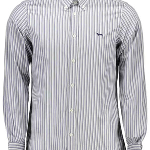 Harmont & Blaine Light Blue Cotton Men Shirt