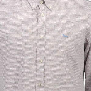 Harmont & Blaine White Cotton Men Shirt