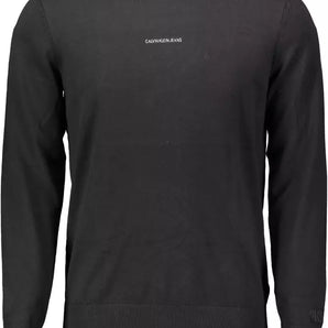 Calvin Klein Black Cotton Men Sweater