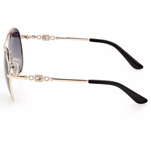 Guess Jeans Gold Metal Women Sunglass