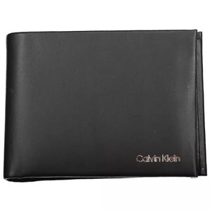 Calvin Klein Black Leather Men Wallet