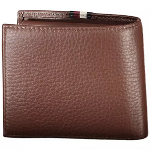 Tommy Hilfiger Brown Leather Men Wallet