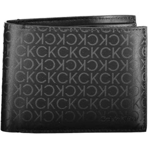 Calvin Klein Black Polyester Men Wallet