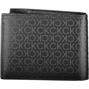 Calvin Klein Black Polyester Men Wallet