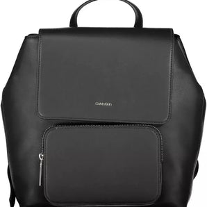 Calvin Klein Black Polyester Women Backpack