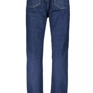 Napapijri Blue Cotton Men Jeans