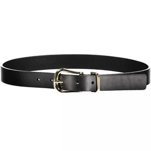 Tommy Hilfiger Black Leather Women Belt