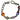 Dolce & Gabbana Pulsera de cadena plateada con cuentas multicolores