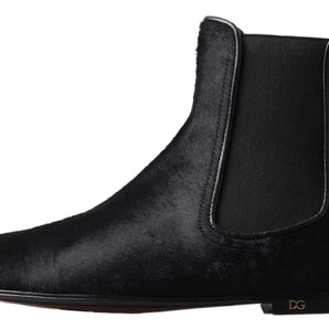 Dolce &amp; Gabbana Elite Italian Leather Chelsea Boots